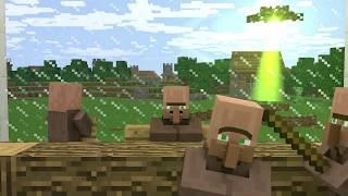 Minecraft Animation Вести с полей 2 Villager News 2 RUS by Rissy
