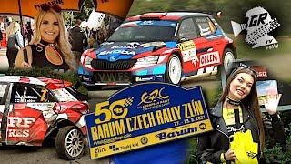 ERC 50° BARUM Czech RALLY Zlín 2021  STAR Rally HISTORIC  Official Start Autographs Holky & GRB