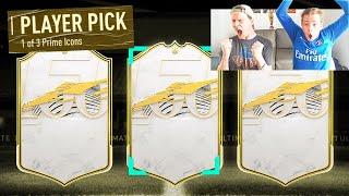 OUR MID OR PRIME ICON PLAYER PICK & OUR 83+x25 FIFA 21 WHAT IF Pack Opening RTG