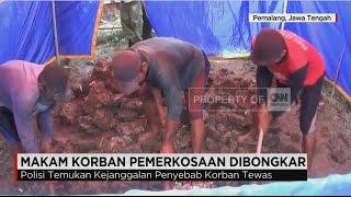 Makam Korban Pemerkosaan 12 Pria Dibongkar Polisi