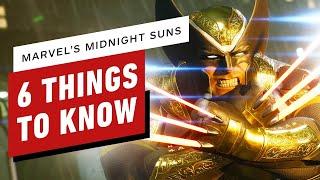 Marvel’s Midnight Suns 6 Things to Know