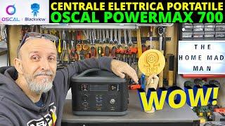 Centrale elettrica Oscal PowerMax 700 power station generatore di corrente portatile