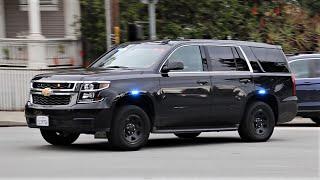 Unmarked Chevy Tahoe & Police Car Responding to a Shots Fired Call