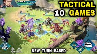 Top 10 NEW TACTICAL TURN BASED Games RPG Android iOS 2022  TOP NEW TACTICAL Games Strategy Mobile