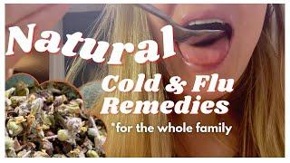 Natural Cold & Flu Remedies For The Whole Family  Herbal Treatments * Holistic Health *