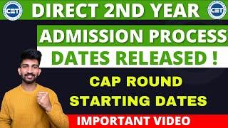 Direct 2nd Year Admission Process Dates Released   DSE Admission Dates 2024