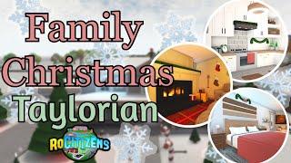 Family Christmas Taylorian  RoCitizens House Tour