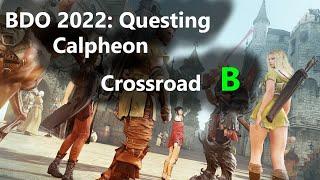 OLD BDO Calpheon Main Quest Line Crossroad B 22