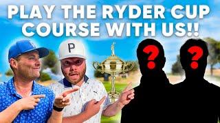 Play The MARCO SIMONE RYDER CUP COURSE With US   Monte Rei Vlog and match ️‍️