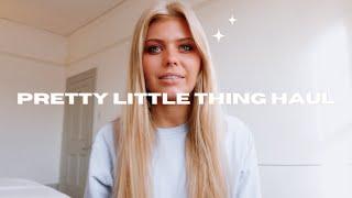 pretty little thing try on haul