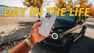 iPhone 15 Pro Max Real Day In The Life Review Battery & Camera Test