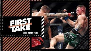 Stephen A. and Max react to Conor McGregor’s loss to Dustin Poirier at UFC 264  First Take