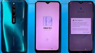 Redmi 8 Frp Bypass MIUI 12.5  Without Pc  Redmi 8 Google Account Remove  Redmi Lock Unlock