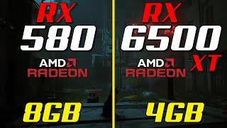 RX 580 vs RX 6500 XT  in 2022