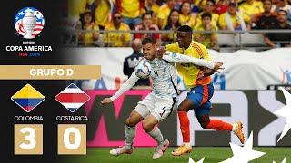 Copa América 2024  Colombia 3-0 Costa Rica  Grupo D