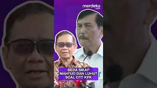 Mahfud Pilih OTT KPK Luhut Anggap Drama dan Kampungan #merdekadotcom #viralshort #mahfudmd