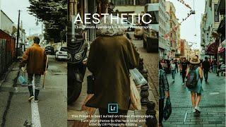 Aesthetic Streets - Street Photography  Free Lightroom Presets XMP & DNG  Lightroom Tutorial