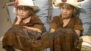 Olsen Twins brief interview.Age 6.1992