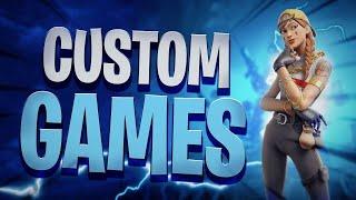 FORTNITE CUSTOM GAMES SOLO LIVE  JEDER KANN MIT MACHEN 