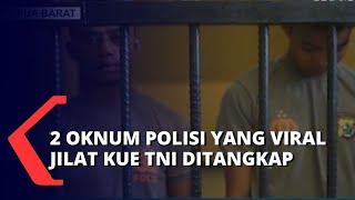 Viral Oknum Polisi Jilat Kue dan Hina Institusi TNI Kini 2 Pelaku Telah Ditahan