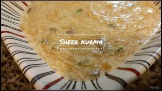 5 min Sheer Kurma I Special Eid Recipe #eidrecipe #simplecooking