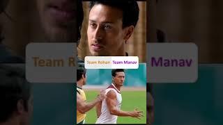 Team Rohan vs Team Manav  Tiger Shroff vs Aditya Seal  SOTY2