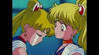 Tokyo Tower explodes Minako back pedals Usagi complains and Kaorinite uses her stand Love Deluxe