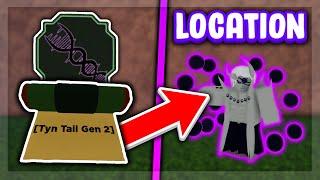 Spear of Tyn Spawn Location  How to Get Spear of Tyn in Shindo Life  Tyn Tails Gen 2 Boss Location