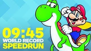 Super Mario World Finished In Under 10 Minutes Speedrun