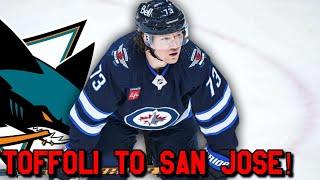 San Jose Sharks Sign Tyler Toffoli to 4x6M Contract Jets Fan Reaction