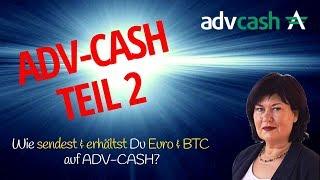 ADV Cash Wie Ein- und Auszahlen? Tausch in Krypto?