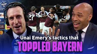 Unai Emery breaks down HOW he out-tacticd Bayern Munich  UCL Today  CBS Sports Golazo