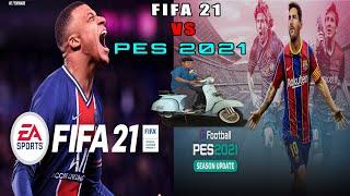 Perbandingan Tampilan Wajah  Pemain di PES 2021 dan FIFA 2021  FIFA 2021 vs PES 2021