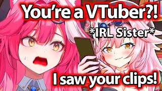 Raoras Sister Accidentally Found Out Shes A VTuber 【Hololive EN】