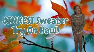 Its Fall Yall Sweater Weather Is Here JINKESI Autumn Tops Try On Haul