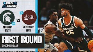 Michigan State vs. Mississippi State First Round NCAA tournament extended highlights
