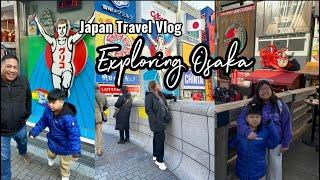 JAPAN 2024 DAY 1 Exploring OSAKA on our FIRST day