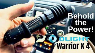 The OLight Warrior X 4 is a BEAST - Full Review