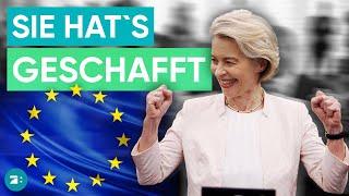 Neue Amtszeit Von der Leyen bleibt EU-Chefin für weitere 5 Jahre