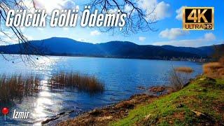 Lake Gölcük in Izmir Turkey 4K - Walking Izmir