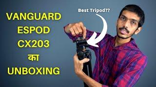 Vanguard Espod CX203 AP Tripod Unboxing