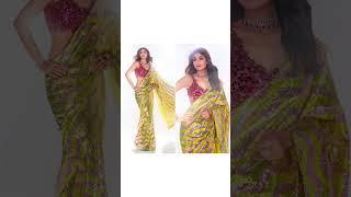 Shilpa Shetty saree draping lookbook ️ #shilpashetty #sareedesign #shorts #trending