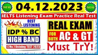 IELTS LISTENING PRACTICE TEST 2023 WITH ANSWERS  04.12.2023