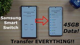 Samsung Smart Switch 2020 - Transfer ALL Your Data FAST