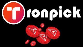 شرح موقع tronpick افضل موقع ربح الترون مجانًا