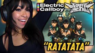 INCREDIBLE COLLAB  BABYMETAL x Electric Callboy - RATATATA  FIRST TIME REACTION