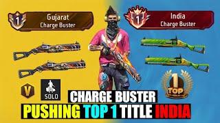 Pushing TOP 1 in Charge Buster  Solo Br Rank Weapon Glory Pushing with Tips and Tricks  Ep-3