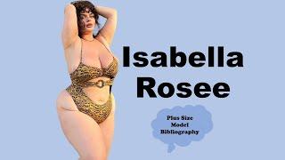 Isabella Rosee Plus Size Model Biography  American Curvy Fashion Model  Large Size Model 