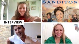 Sanditon Season 2 - Rose Williams Ben Lloyd Hughes & Eloise Webb on the romance & drama of the show