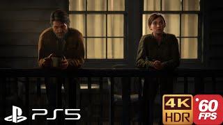 Ellies And Joels Last Conversation Scene  The Last Of Us Part 2 PS5 60FPS 4K HDR